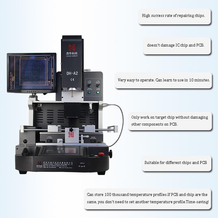 Semi Automatic Optical Alignment BGA Reballing Machine